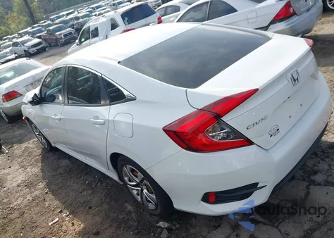 2018 Honda Civic Lx z USA, uszkodzony, nr VIN 2HGFC2F58JH566566